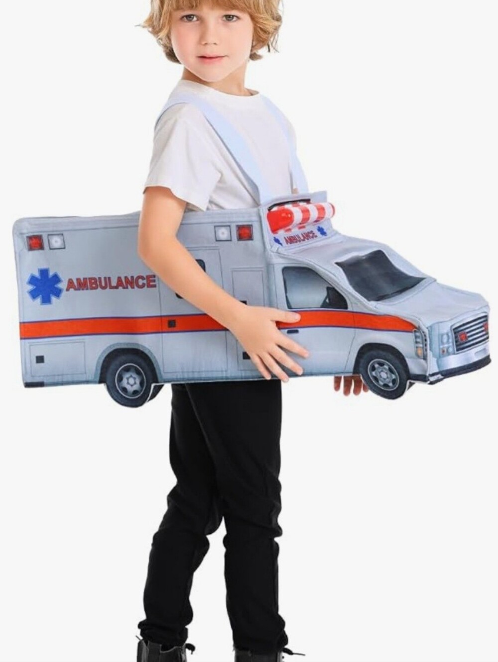 New JKids Ambulance Costume Vest - Light Blue Pretend Play